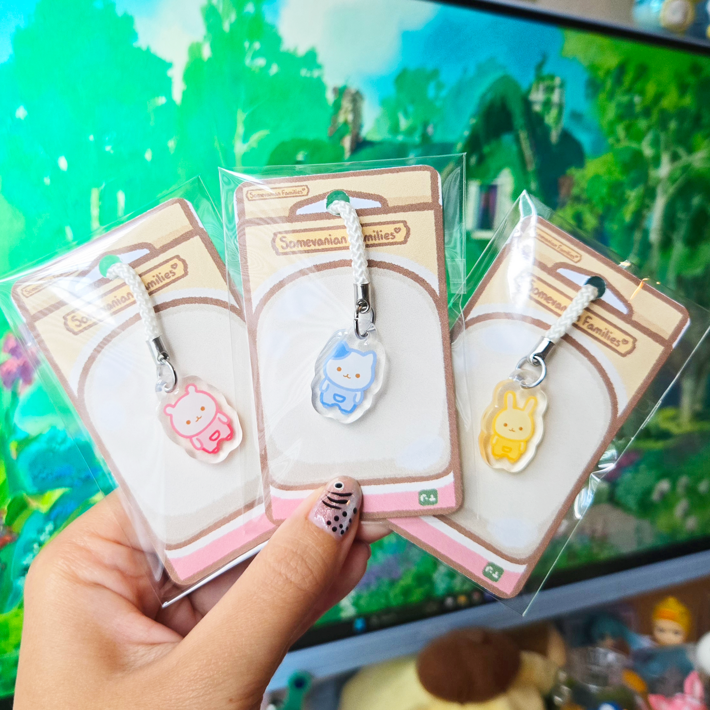 Chiikawa "Something-vanians" Phone Charms