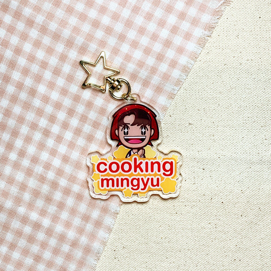 Cooking Mingyu Keychain
