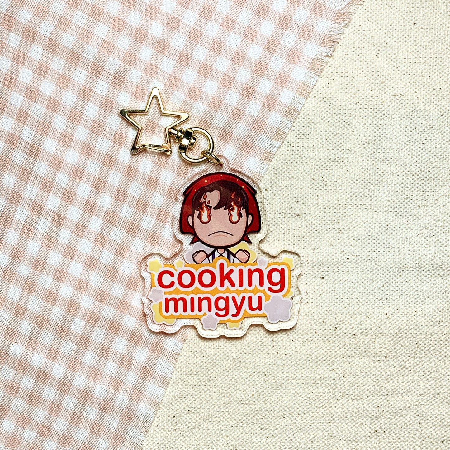 Cooking Mingyu Keychain