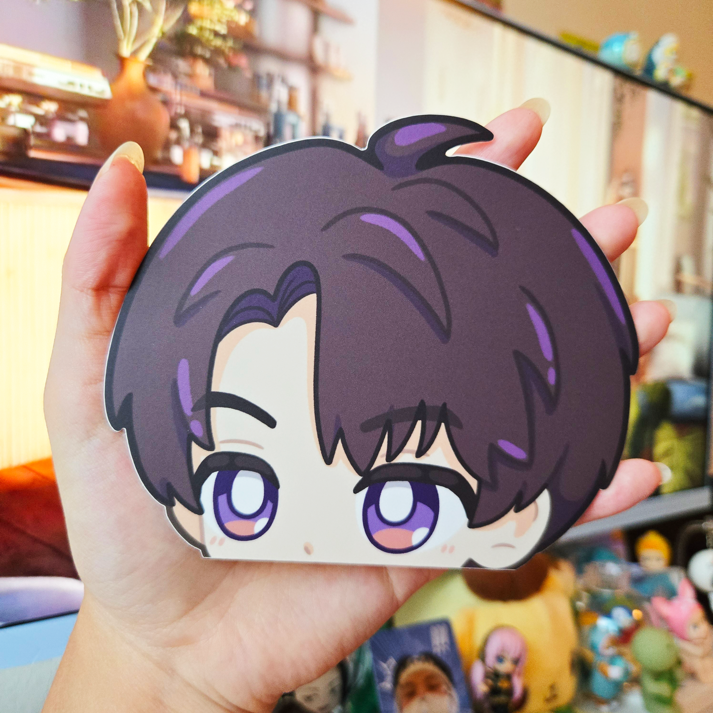 Love and Deepspace Peeking Stickers (Large)