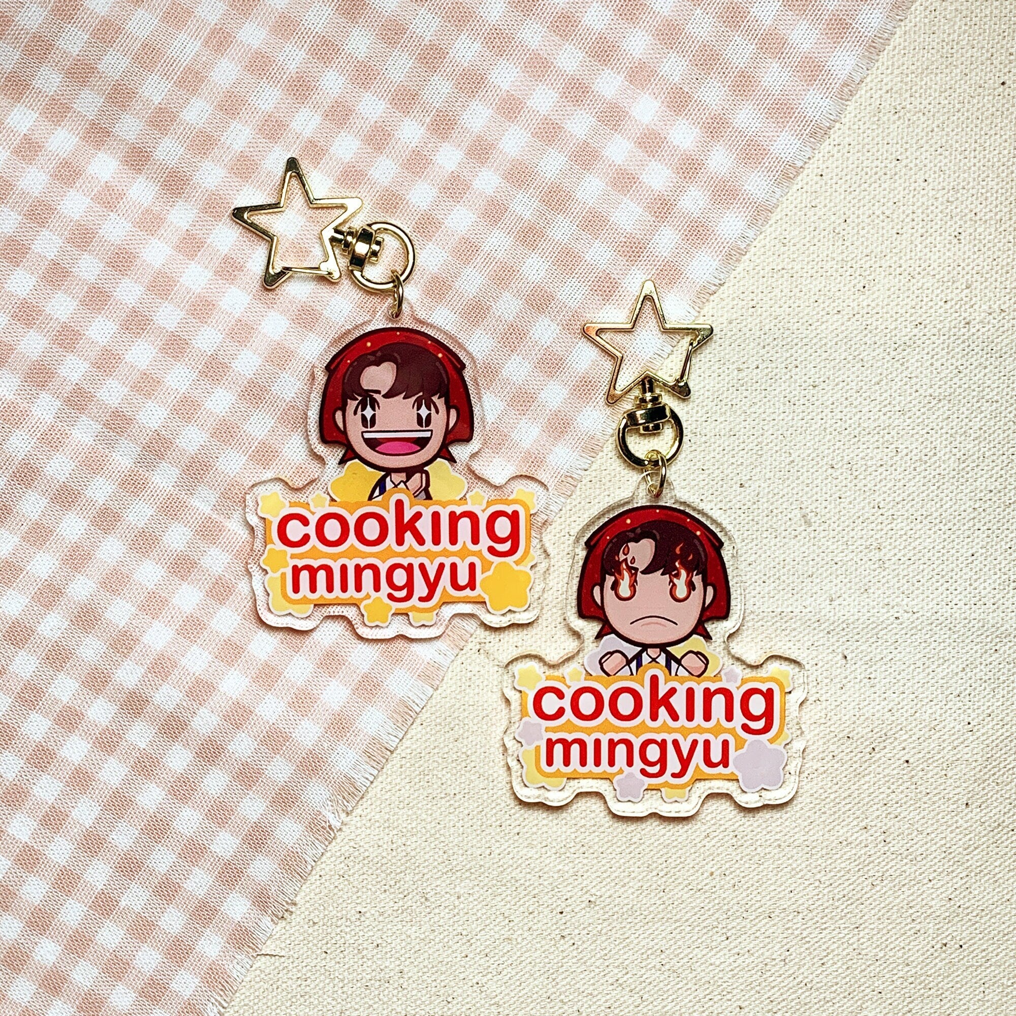 Cooking Mingyu Keychain – hunnybreads