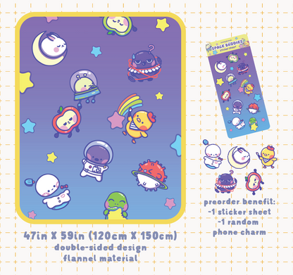 [PRE-ORDER] Love and Deepspace Throw Blanket
