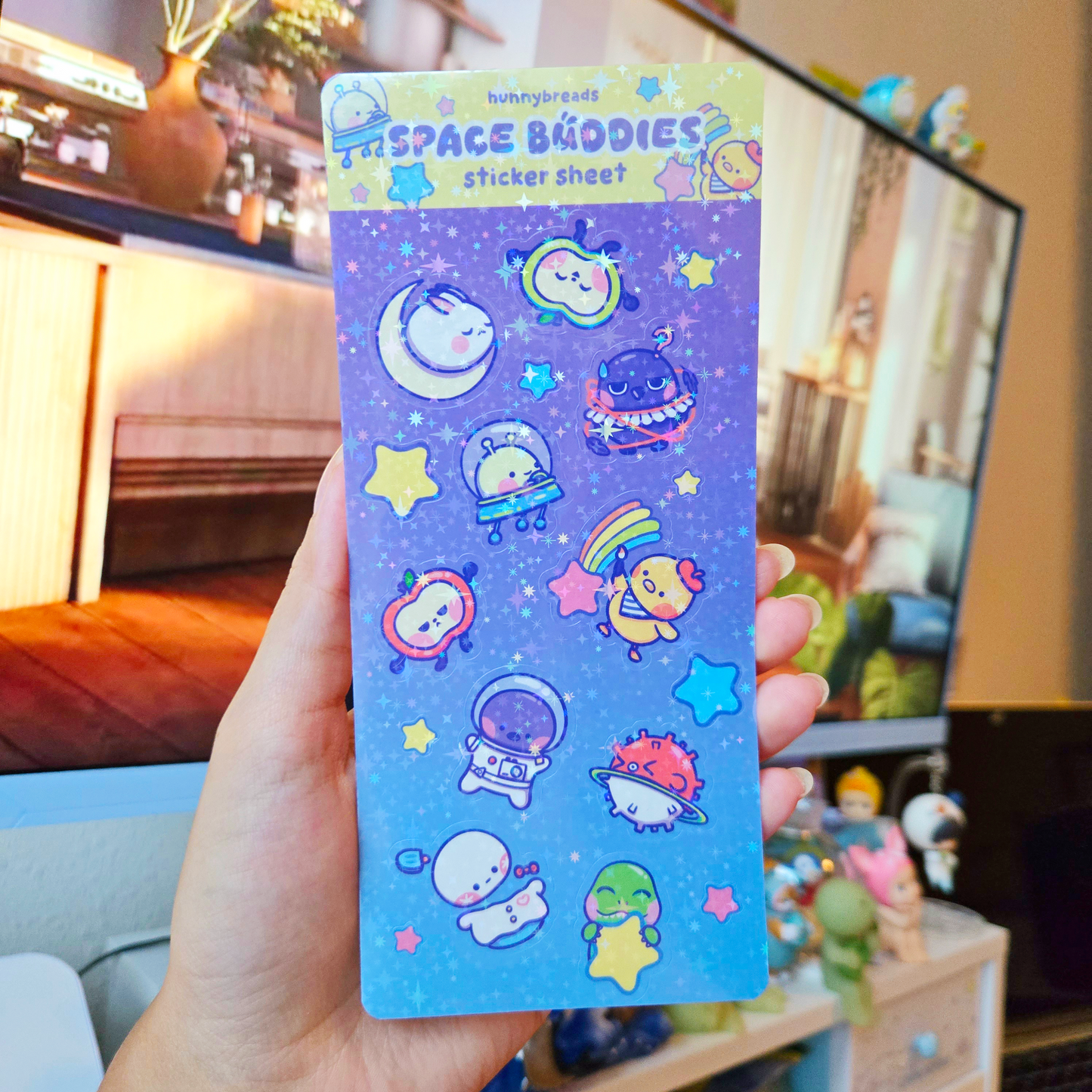 Space Buddies Sticker Sheet
