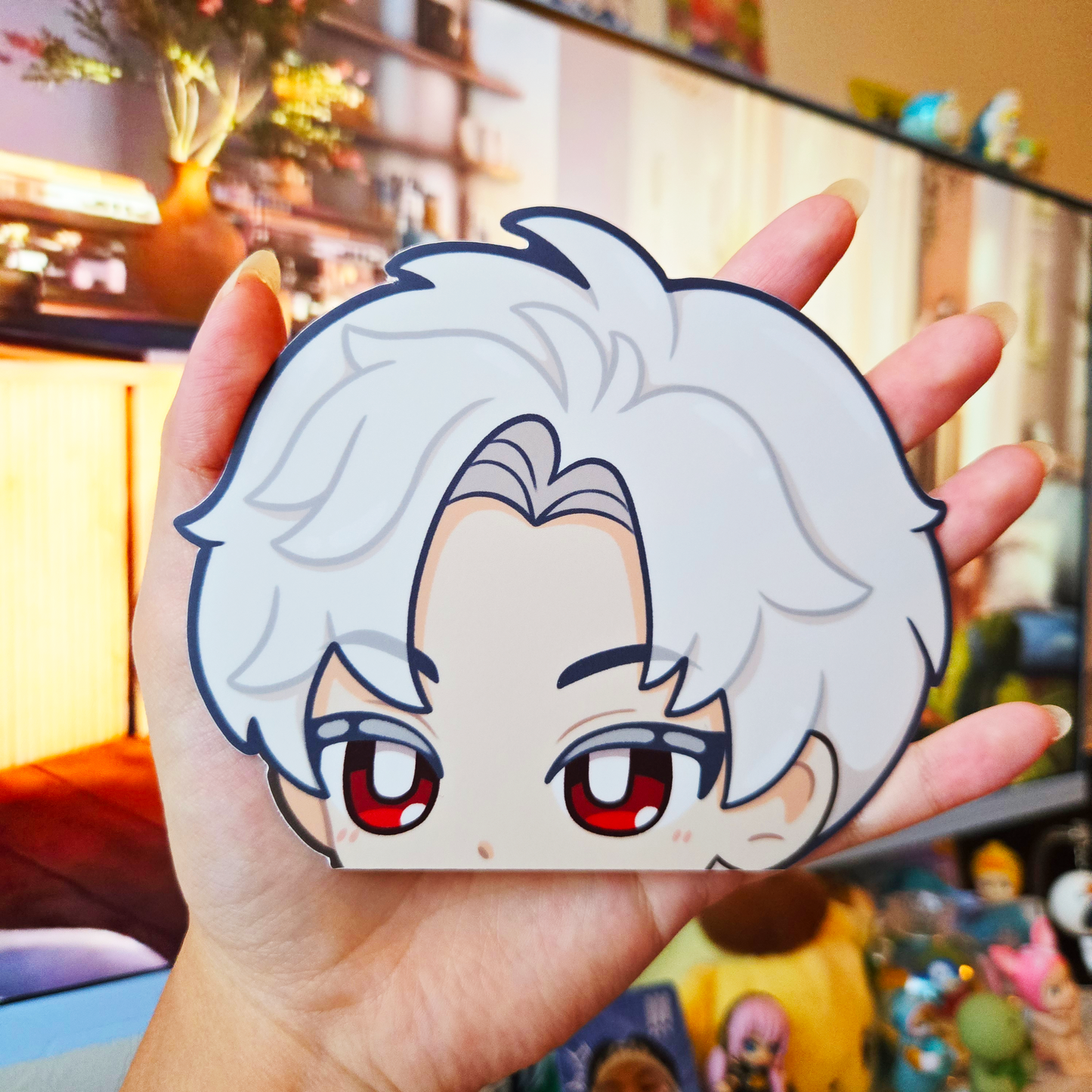 Love and Deepspace Peeking Stickers (Large)