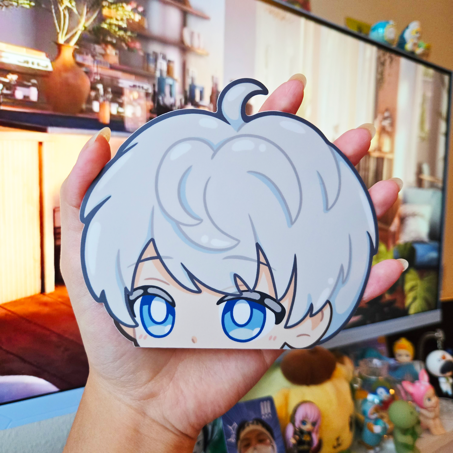 Love and Deepspace Peeking Stickers (Large)